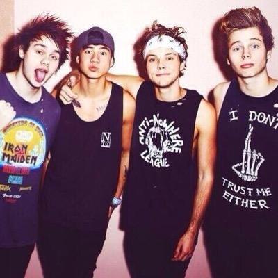 the four boys in my favorite attire