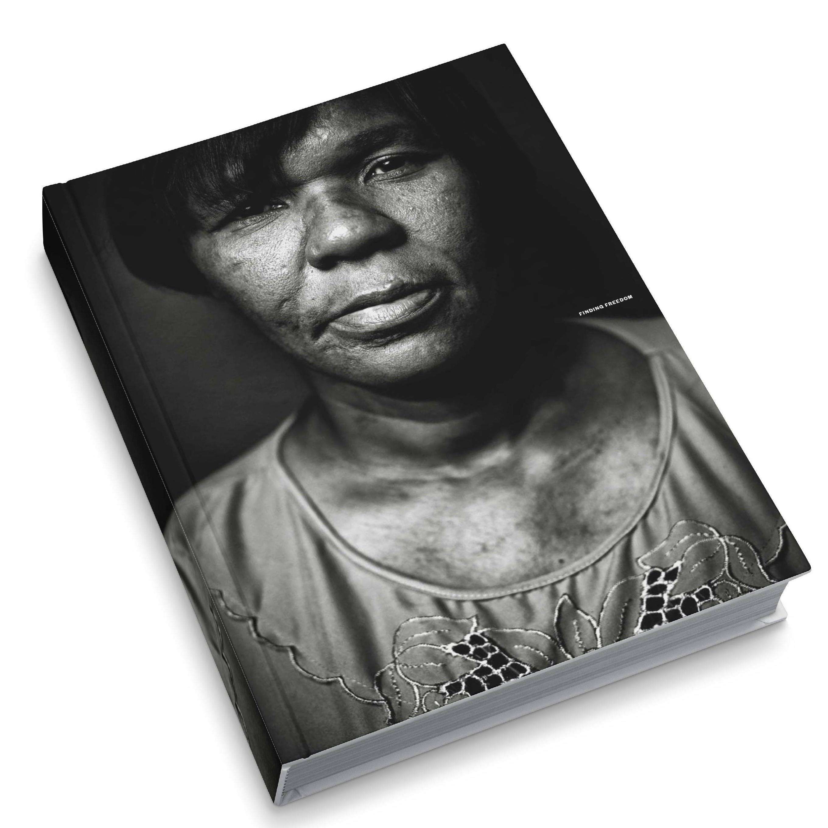 Finding Freedom is a book featuring the poetry of residents at St. Leonard's, a Chicago halfway house, and portraits by acclaimed photographer Sandro Miller.