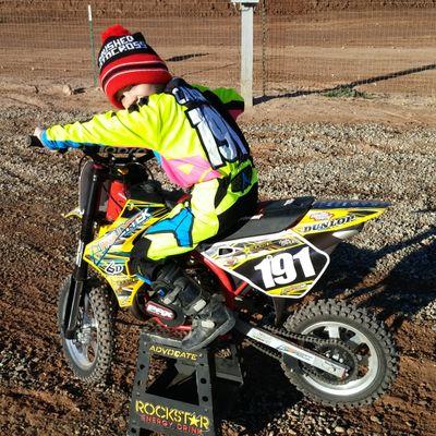 7 yr old National Motocross Champion