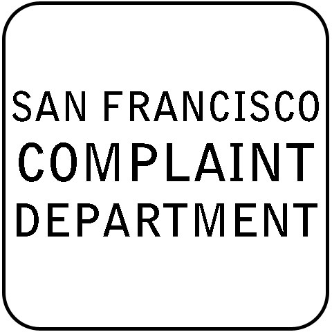 The Complaint Department is a public service intervention. To file a complaint, insert @sfcomplaintdept into your tweet.