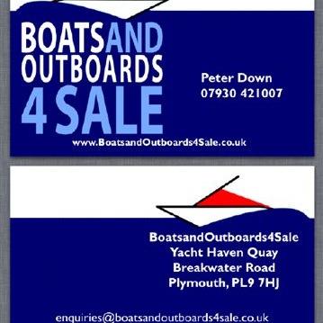 BoatsandOutboards4Sale. From our workshop/sales office Yacht Haven Quay, Plymouth, offering retail & brokerage sales. We PX, Underwrite and buy outright!