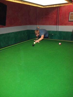 I am biggest Snooker Fan! (25) highest Break=61 My favourite Players are Mark Selby and Neil Robertson.
I play since 7 years.
