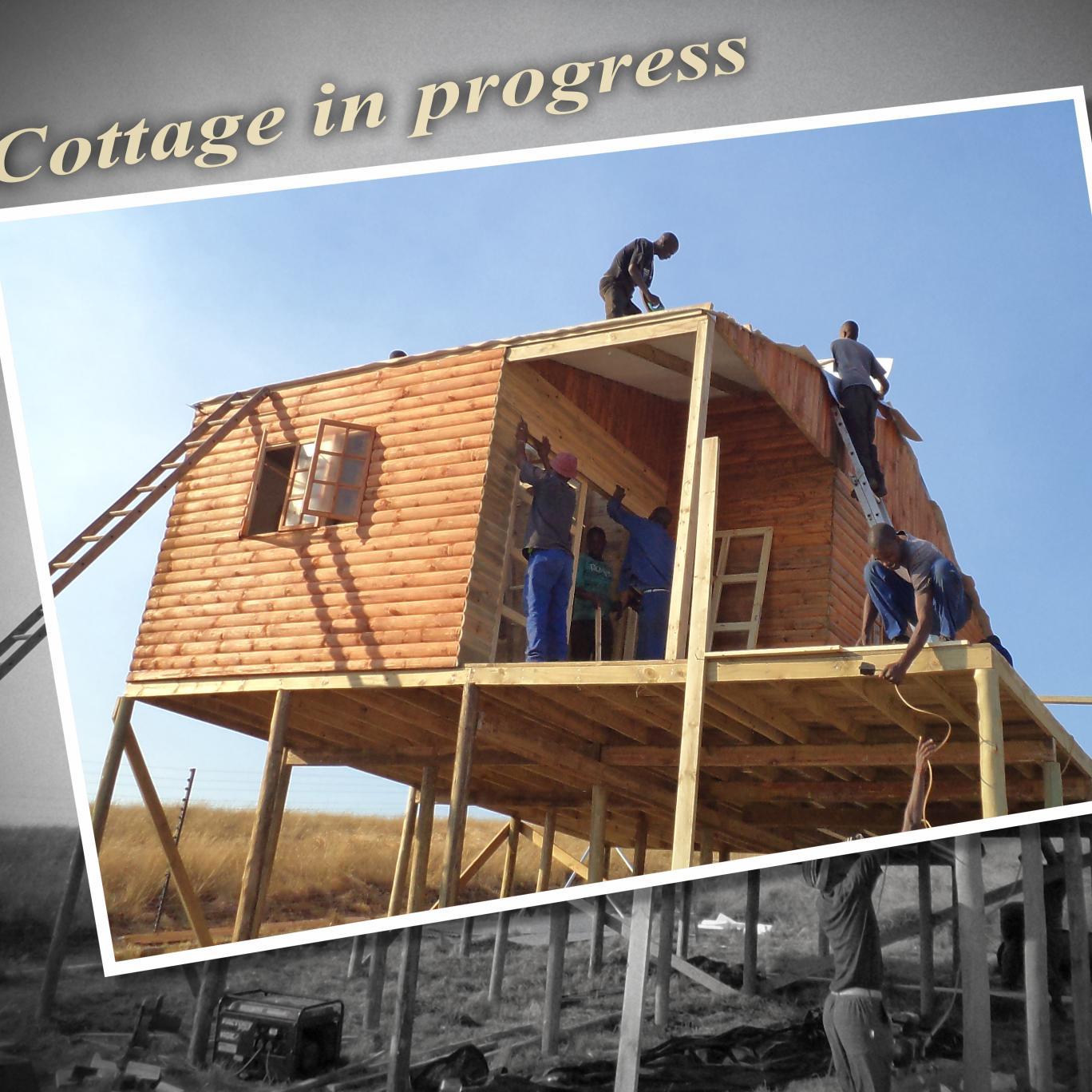 We Manufacture and Install Wooden Storage Huts and Cottages in the KZN area