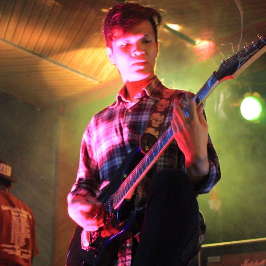 _indrapetrucci's profile picture. 6-Strings of DEMONIOS SALIVA/@DSalivaOfficial and SATURDAY BREAKDOWN | Supported by: GreenLand Cloth, Bandung ID