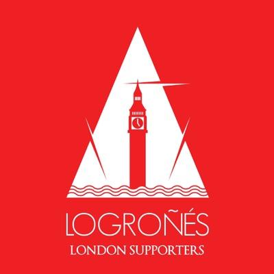 Primera peña internacional en apoyo al club @UDLogrones Correo:logroneslondon@gmail.com