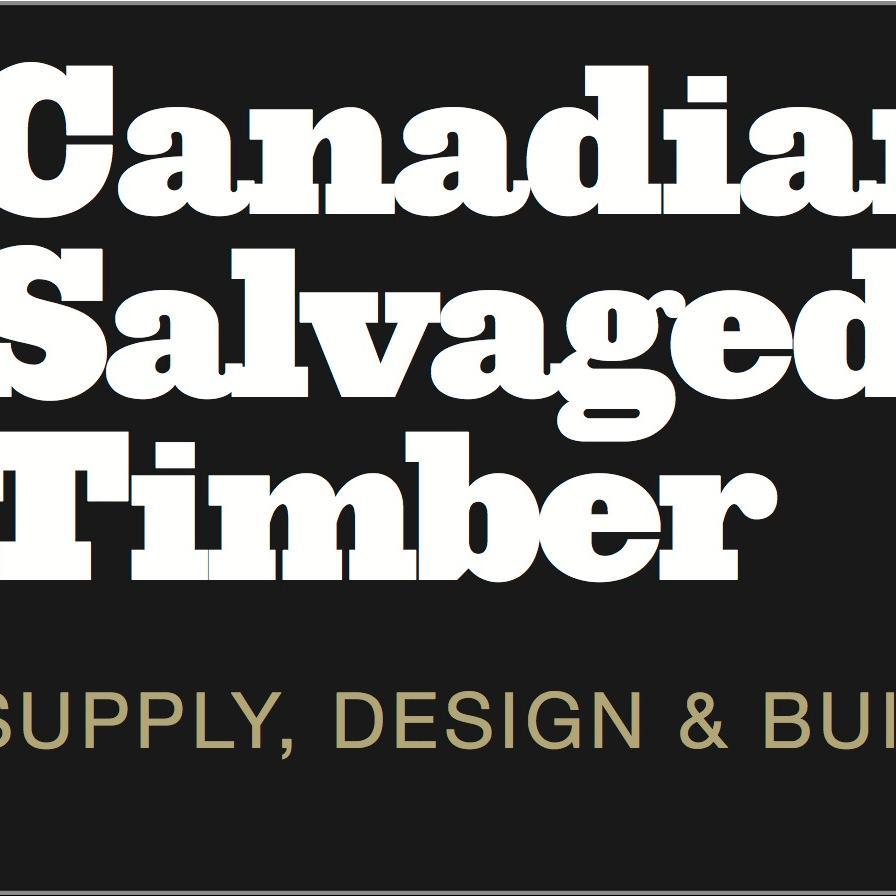 Canadian Salvaged Timber works with reclaimed material and applies them to new Design and Architectural applications. Custom furniture shop since 97'