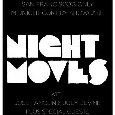 Every Saturday @joeydevine and @josefanolin bring you a late night party slash stand up comedy showcase at 11:59pm at pianofight in San Francisco