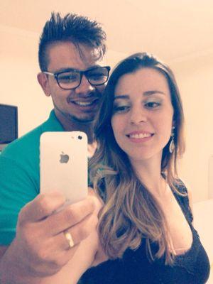 casado com Pricila e muito feliz