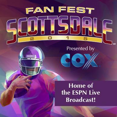 Fan Fest Scottsdale the place where football meets food, fashion and fun! Home of the ESPN Live Broadcast the entire week before the Big Game!