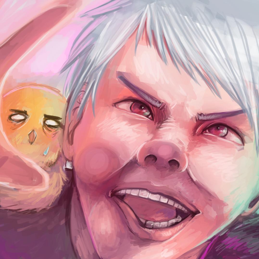 I doodle for kicks, kicking with games to rock on, and I'm rockin' with my webcomic.