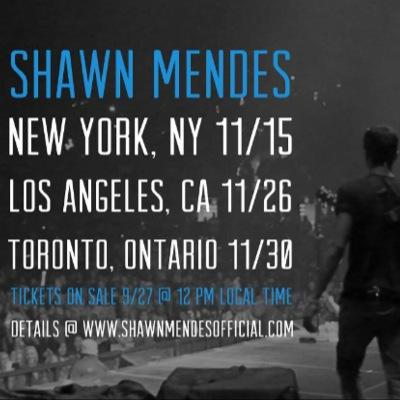 saw the loml 11.15.14 & 12.12.14 offically the best days of my life❤️ @shawnissomethingbig//IG