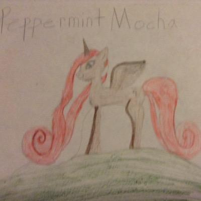 Peppermint Mocha is a kind alicorn but not enough to be a princess, and chooses to not be a princess. Loves the cold and hot chocolate. {Single Mare} ((RP))