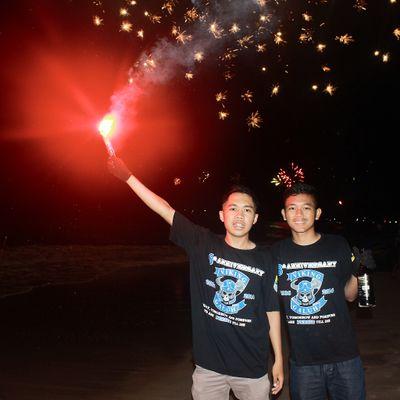 Beer , Flare and FootBall