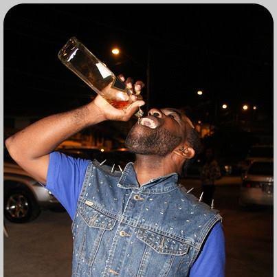 We drinking it STRAIGHT