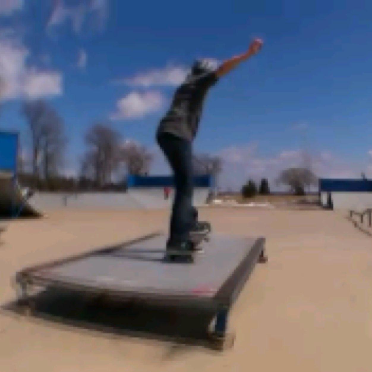 I skate, snowskate and smowboard. Peace!