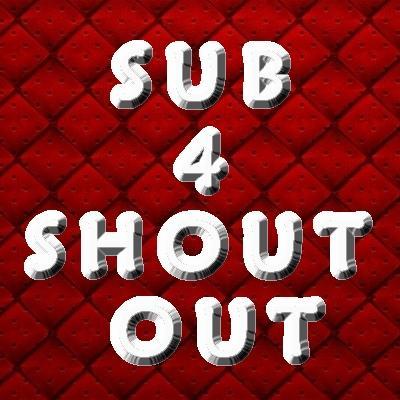 Want A Shout Out? Subscribe To The Link Below, @ Me Photo Proof Where You Subbed and I'll Shout You Out