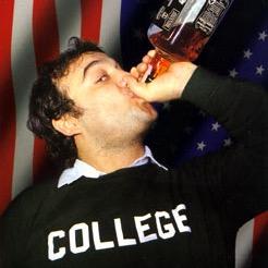 Anytime something out of the ordinary occurs, theres only one excuse... #CollegeHappened