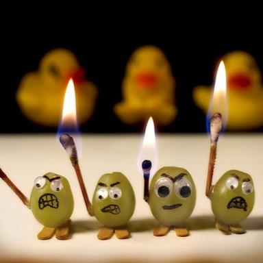 all ducks lik grapes. LOGIC. all de memes is here