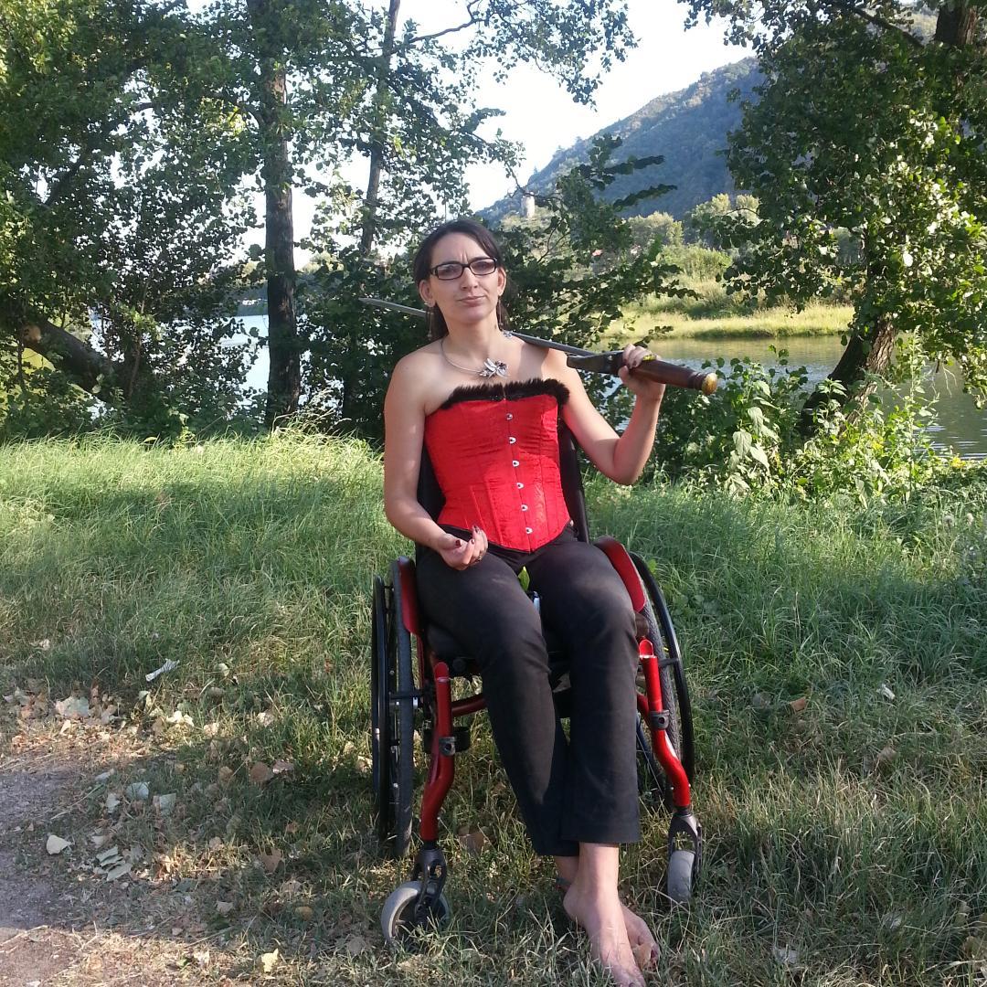 handi escrimeuse, blogueuse, sépienne, et pleins d'autres choses
