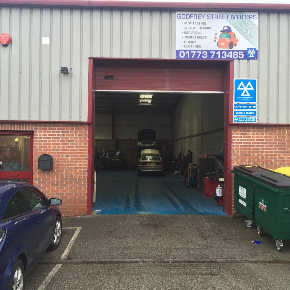 GodfreyStmotor's profile picture. MOTs, Servicing, Brakes, Diagnostics, Clutches, Welding, exhausts, Batteries. TEL 01773 713485