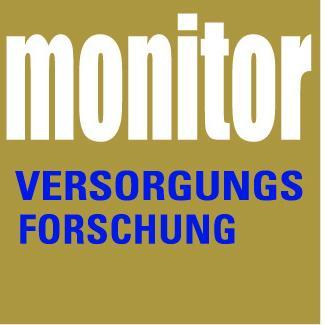 Monitor Versorgungsforschung - das unabhängige und interdisziplinäre Fachorgan für das gesamte Themenfeld der Versorgungsforschung