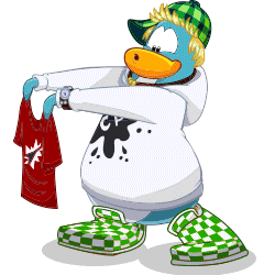 Make a custom club penguin cutout by Braydenriddell