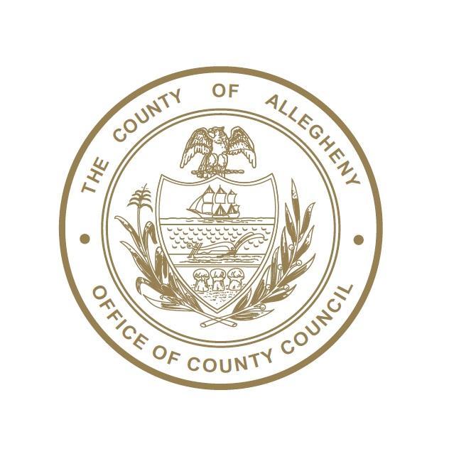 County Council is the legislative branch of Allegheny County government and consists of 15 elected officials.