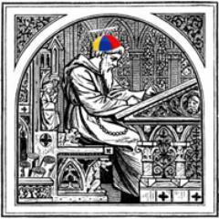 A simple monk who makes merry perhaps a bit too much, as my recollection of the holy scripture might indicate.
