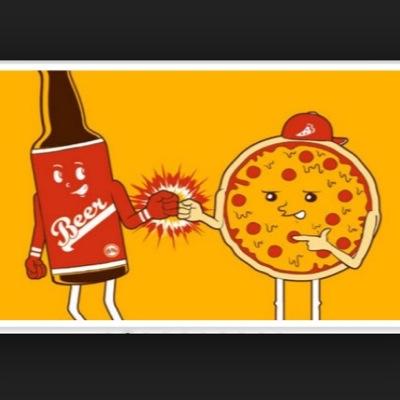 Pizza, beer and sports are like a fine wine to me... guzzle it