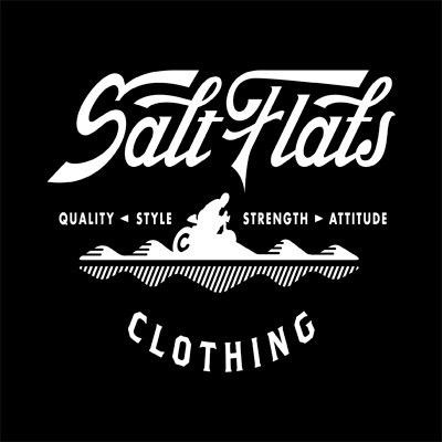 SaltFlats_EU's profile picture. Cool urban biker wear for the discerning motorcyclist. Brands: Black Arrow|Qwart Helmets|Holy Freedom|Resurgence Gear|Lee Parks Design|Garibaldi|OilyRag