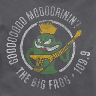 It's the new twitter profile for the Flap Jackson in the Morning Show! Tune in to #TheBigFrog every morning from 6am to 9am in the morning! (Unaffiated w/ MRA)