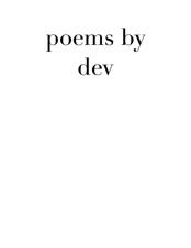 poemsbydev's profile picture. follow my official @devindubos 
all poems are are my work unless stated otherwise 
pittsburgh, pa