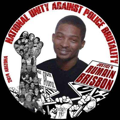 Rumain Brisbon was an unarmed black man killed by phoenix police officer mark rine on December 2, 2014! He was bringing his 18 month old daughter food.