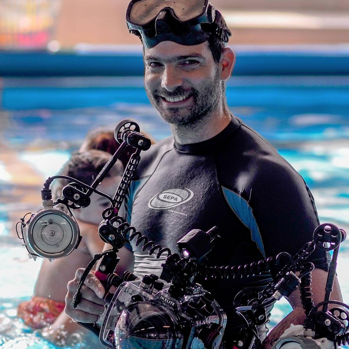 Underwater photographer, Marine biologist, and the media manager of Morris Kahn Marine Research Station for Long Term Ecological Research in the Levant, Israel.