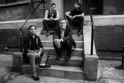We live these weird lives where we stay up late to get things right. -Brian Fallon