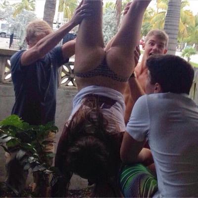 Just kissing a few frat stars before I find my future doctor or some shit like that. Go Vols.
