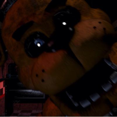 H-Hey there kids! Welcome to F-Freddy Fazbear's P-Pizza! Th-there's plenty of delisious p-p-*PEOPLE*pizza when you're at Freddy's P-Pizza!