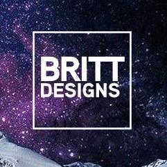 Voor huisstijlen, logos, flyers/brochures, visitekaartjes, webdesign en alle drukwerkvormen mail naar info@brittdesigns.nl