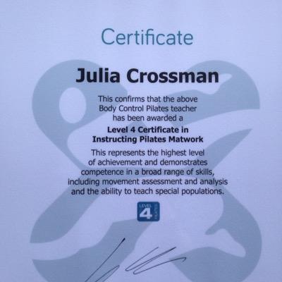 Moved to BlueSky. Body Control Pilates instructor & supervising teacher - REPS Level 4 Pilates and low back pain. Tutor and assessor L4 Pilates.