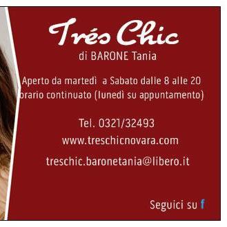 Parrucchiere Donna/ Uomo/ bambino 
Vieni a trovarci al Tres chic. ..siamo a Novara in via P.Custodi  6/d...Tel.  032132493...