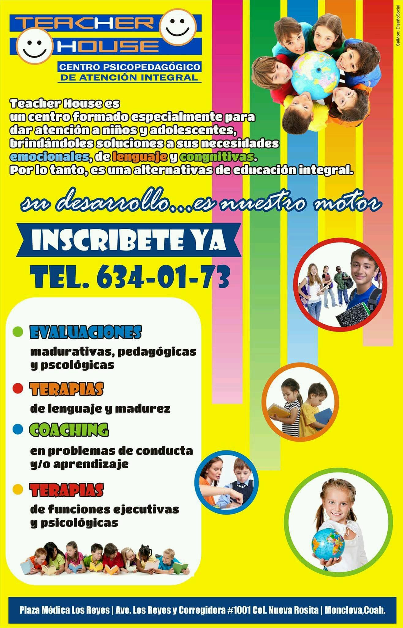 Centro de formacion que brinda soluciones a sus necesidades emocionales, de lenguaje y cognitivas, una alternativa de educacion integral.