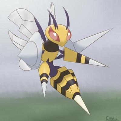 You may call me Melissa, the next queen Beedrill. I'm in need of a husband to care and love me.{Level:100}{Item:Beedrillite}{My King:@BladeOf_Knights}