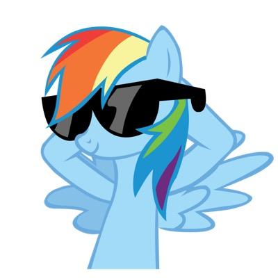 Ima brony and follow @gamer3grand (married to rainbow dash)
