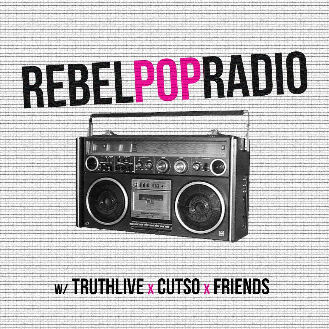 @RebelPopRadio w/ @truthlive x @cutso x Friends | @Wild949 x @iHeartRadio | DJ Culture x Club Culture x New Music x Refreshing Classics x Remixes | #RealDJing