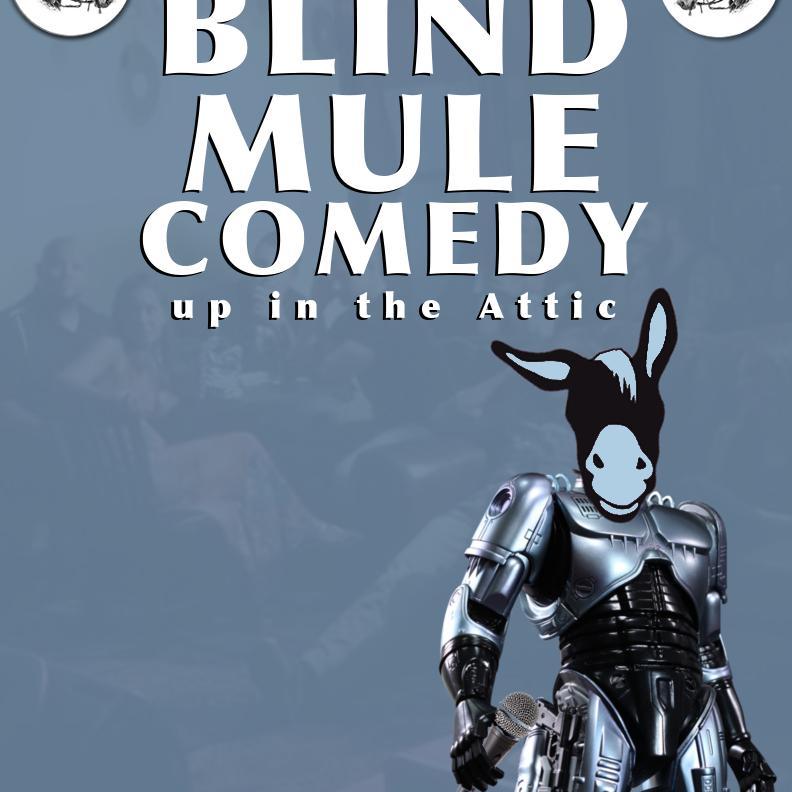 Weekly Saturday standup comedy showcase at Blind Mule Bar & Restaurant.  Typically a $5 show, 10PM, 18+...  Come laugh with us!!