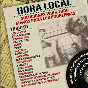 Hora Local, grupo de rock, Bogotá, Colombia. Aquí se divulga el trabajo de la banda y los proyectos artísticos de sus integrantes. No es página de debate.