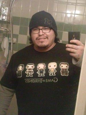 I'm a Mexican/ Native American nerd, gamer (cpu/game console), sports enthusiast, loves history,and biggest hope is to one day date Anna Kendrick