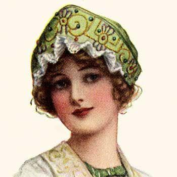 Owner of Cherie's Petite Boutique, 
Maker of Bonnets, Wigs & Shoes
For Antique Dolls