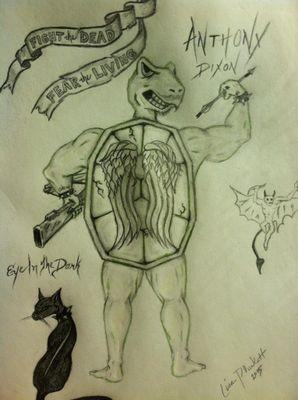 Just a turtle living in a post apocalyptic world.
(@thatarchr) @nickgomez @theoduscrane followed   #TWDfamily