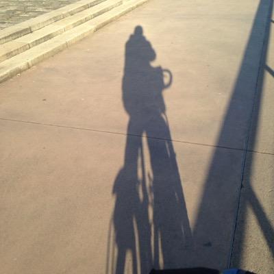 Voyageur à vélo